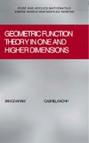 Graham I., Kohr G.  Geometric Function Theory in One and Higher Dimensions