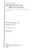Adachi M.  Embeddings and Immersions