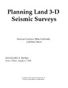 Cordsen A., Galbraith M., Peirce J.  Planning Land 3-D Seismic Surveys