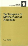 Tranter C.  Techniques of Mathematical Analysis (Unibooks)