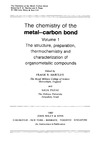Hartley F., Patai S.  The Metal-Carbon Bond: Volume 1 (1983)
