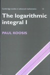 Koosis P.  The logarithmic integral 1