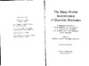 DeWitt B.S., Graham N.  Many-worlds Interpretation of Quantum Mechanics (Princeton series in physics)