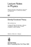 J. Keller (ed)  Lecture Notes in Physics. Density Functional Theory
