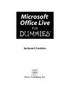 Fredricks K.  Microsoft Office Live For Dummies (For Dummies (Computer Tech))