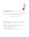 ALEXANDER THOMAS BROWN  Recession and Recovery: the Economic History of Rural Society in Durham, c.1400-1640