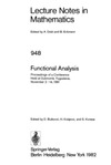 Butkovic D., Kraljevic H., Kurepa S.  Functional Analysis
