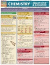 Jackson M.  BarCharts QuickStudy Chemistry Equations & Answers