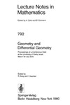 Vaisman I., Artzy R.  Geometry and Differential Geometry