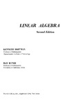 Hoffman K., Kunze R.  Mathematics Linear Algebra