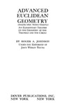 Johnson R.  Advanced Euclidean Geometry