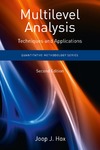 Joop Hox  Multilevel Analysis: Techniques and Applications, Second Edition
