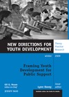 Gil G. Noam  Framing Youth Development for Public Support