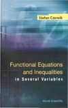 Czerwik S. — Functional Equations and Inequalities in Several Variables
