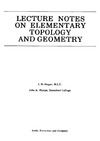 Singer I., Thorpe J.  Lecture Notes On Elementary Topology And Geometry