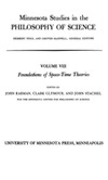 John Earman (ed), Clark Glymour (ed), John Stachel  Philosophy of Science. vol 8