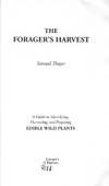 Samuel Thayer  The Foragers Harvest