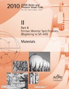 he American Society of Mechanical Engineers  Ferrous material Specifications Part AII