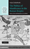 Susan e. alcock  The Politics of Munificence in the Roman Empire