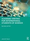 Jane Bottomley  Academic Writing for International Students of Science