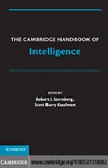 ed.Sternberg R.J., ed.Kaufman S.B.  The Cambridge Handbook of Intelligence