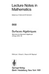Giraud J.  Surfaces Algebriques