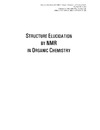 Breitmaier E.  Structure Elucidation by NMR in Organic Chemistry: A Practical Guide, Third revised edition