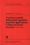 Brezis H., Lions J.L.  Nonlinear partial differential equations and their applications. Volume 1