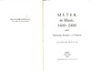 George Houle  Meter in Music 1600-1800: Performance, Perception, and Notation