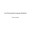 Christopher T.W  Icon programming language handbook