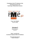 Novotna J., Moraova H., Kratka M.  Proceedings of the 30th Conference of the International Group for the Psychology of Mathematics Education Volume 2