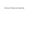 Baker R.  Membrane Technology and Applications, Third Edition