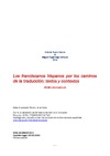 Antonio Bueno Garc&#237;a, Miguel &#193;ngel Vega Cernuda  Los franciscanos hispanos por los caminos de la traducci&#243;n: textos y contextos