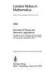 Bass H.  Hermitian K-Theory and Geometric Applications
