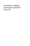 Bardos C., Fursikov A.  Instability in models connected with fluid flows 2