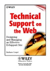 Czegel B. � Technical Support on the Web: Designing and Maintaining an Effective E-Support Site