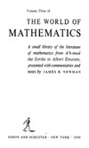 Newman J.R.  The world of mathematics. Volume 3 (pages 1416-2021)