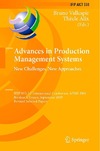 Vallespir B., Alix T.  Advances in Production Management Systems: New Challenges, New Approaches