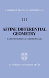Nomizu K., Sasaki T.  Affine Differential Geometry: Geometry of Affine Immersions (Cambridge Tracts in Mathematics)