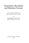 Matsuzaki K., Taniguchi M. — Hyperbolic Menifolds and Kleinian Groups