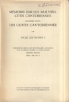 Urysohn P.  Memoires sur les Multiplicites Cantoriennes