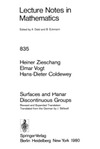 Zieschang H., Vogt E., Coldewey H.-D.  Lecture Notes in Mathematics(535). Surfaces and Planar Discontinuous Groups