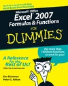 Bluttman K., Aitken P.  Microsoft Office Excel 2007 Formulas & Functions For Dummies (For Dummies (Computer Tech))