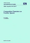 Singh R., Manhas J. — Composition Operators on Function Spaces (North-Holland Mathematics Studies)