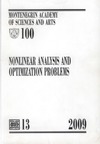 Jacimovic M. (ed.) - The International Conference Nonlinear analysis and optimization problems October 6-10, 2008, Budva, Montenegro