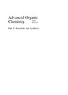 Carey F., Sundberg R.  Advanced Organic Chemistry Part B. Reactions and Synthesis