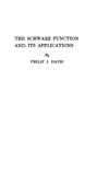 Davis P.  The Schwarz function and its applications