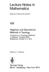 McAuley L.  Algebraic and Geometrical Methods in Topology