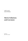 Gromoll D., Walschap G.  Metric Foliations and Curvature