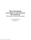 Colonel  McLyman Wm. T.  Transformer and inductor design. Handbook